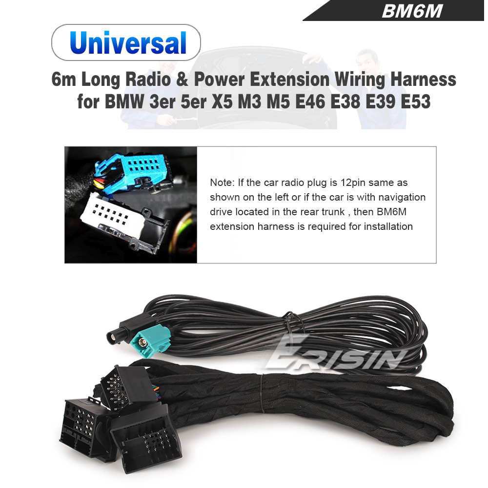 Câble D'extension USB Vers 4 Broches Pour Caméra De Recul - 1 Mètre - Lot De 2 - Compatible Avec La Plupart Des Systèmes Vidéo De Voiture